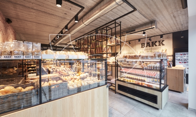 Bakkerijk Bakk in Sint-Andries door Wimag