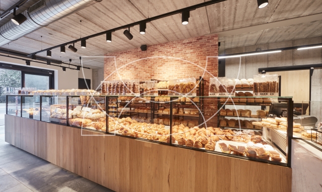 Bakkerijk Bakk in Sint-Andries door Wimag