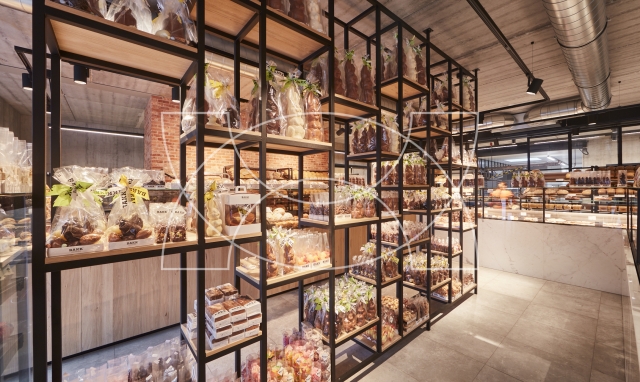 Bakkerijk Bakk in Sint-Andries door Wimag