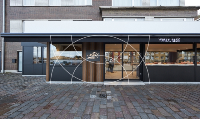 Vishandel Albert in Nieuwpoort door Wimag